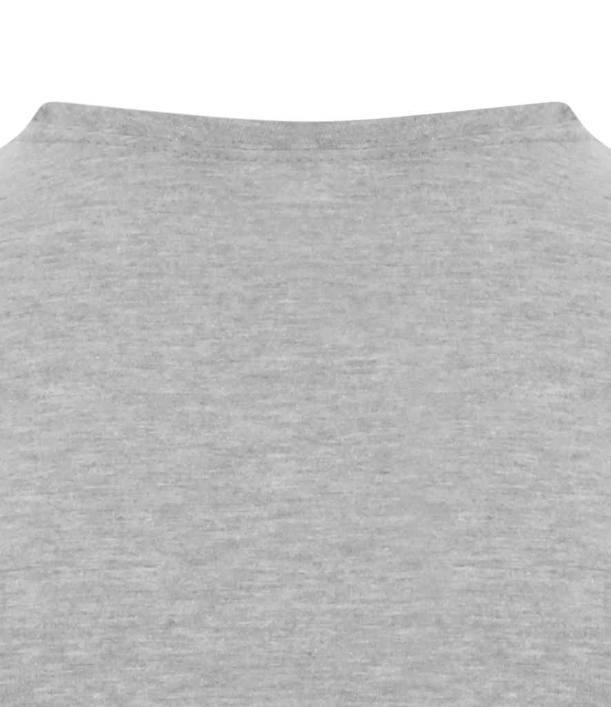JT006 Heather Grey Detail