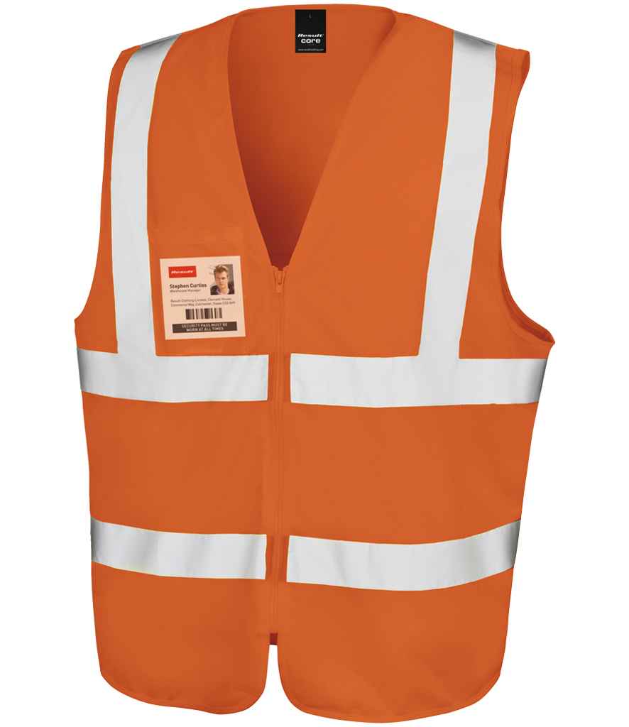 RS202 Fluorescent Orange Front