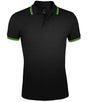 10577 Black/Lime Green Front