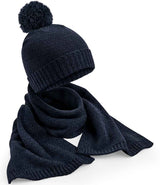 BB401 Navy Fleck Front