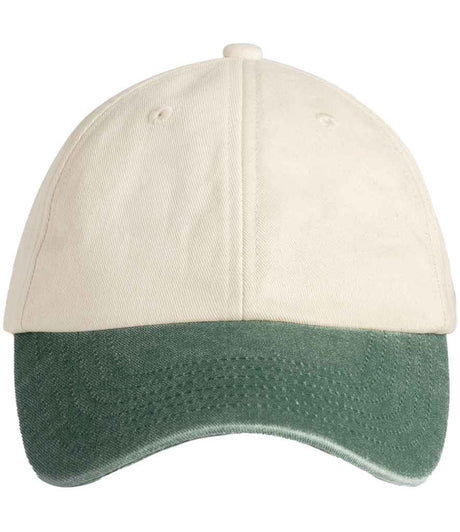 BB673 Natural/Vintage Bottle Green Front