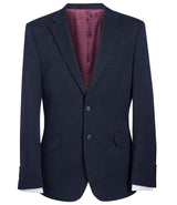 BK210 Navy Pindot Front