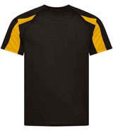 JC003 Jet Black/Gold Back