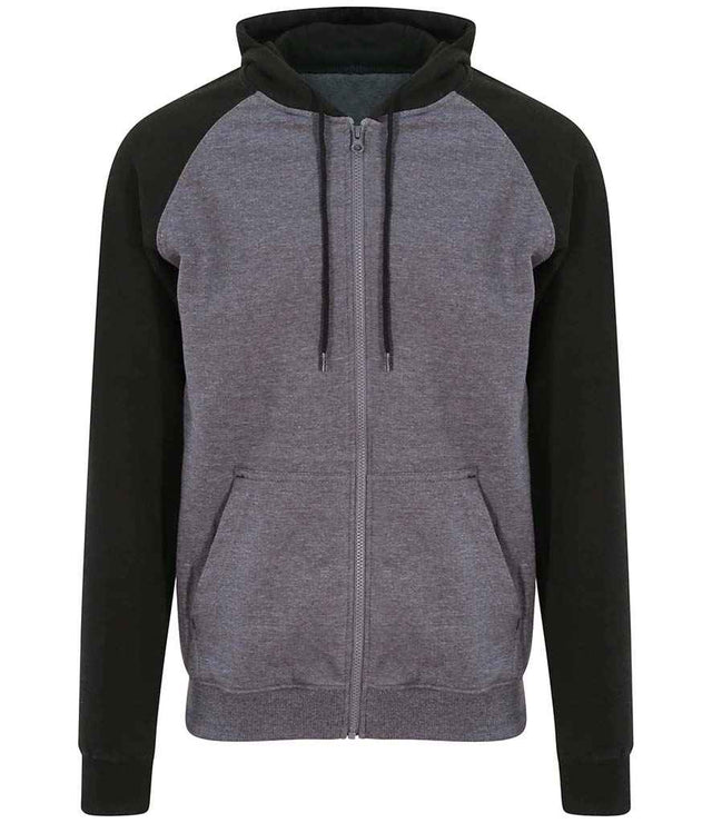 JH063 Charcoal/Jet Black Front