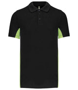 KB232 Black/Lime Green Front