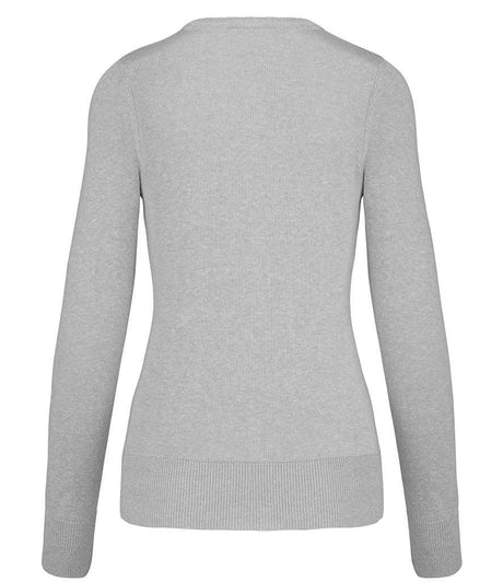 KB966 Grey Melange Back