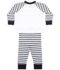 LW72T Navy/White Back