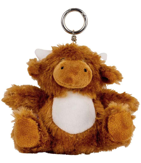 MM23 Brown Highland Cow Front