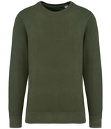 NS414 Washed Organic Khaki Front