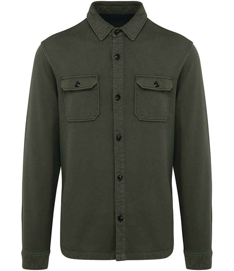 NS521 Washed Organic Khaki Front