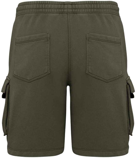 NS717 Washed Organic Khaki Back