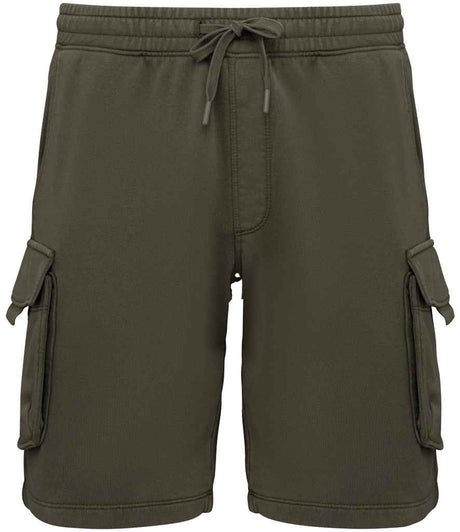 NS717 Washed Organic Khaki Front