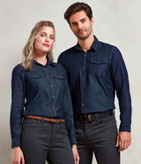 PR322 Indigo Denim Model