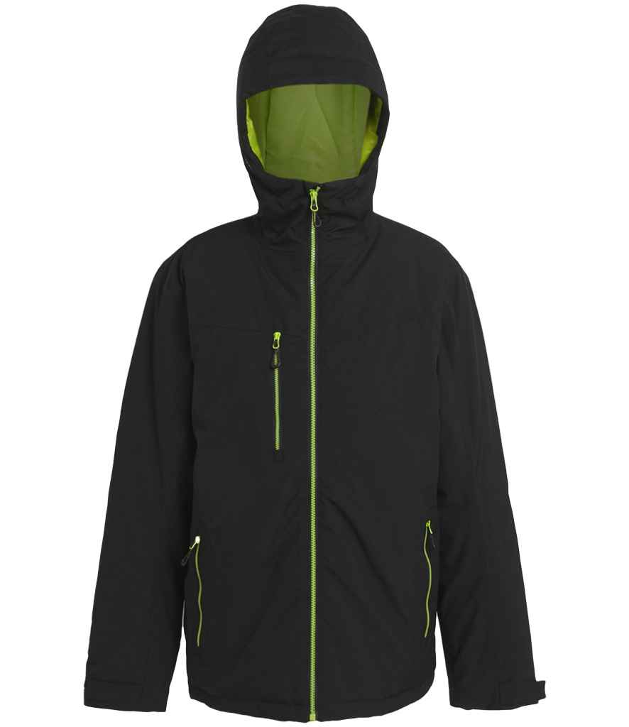 RG443 Black/Lime Green Front