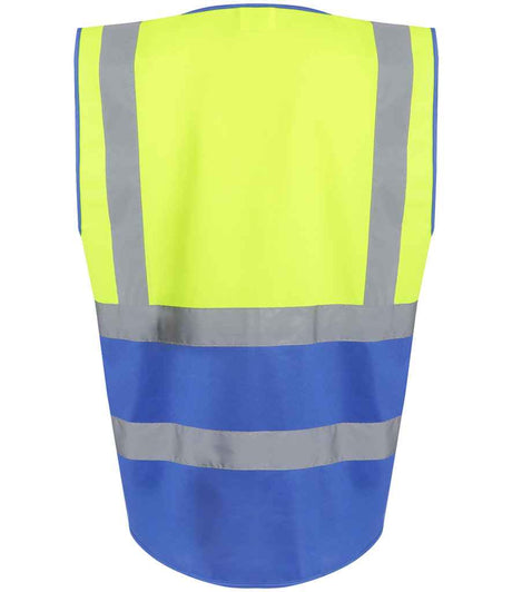 RG464 Yellow/Royal Blue Back