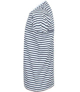 SF202 White/Oxford Navy Left