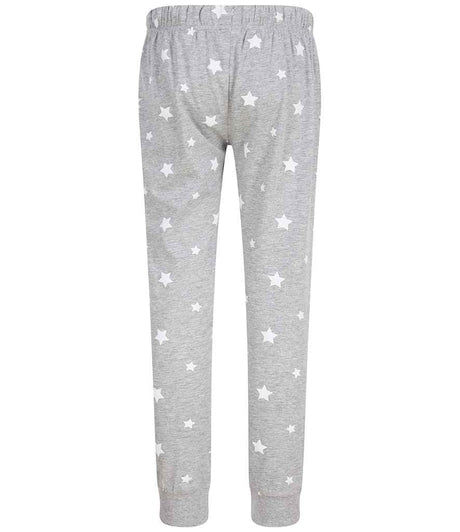 SM85 Heather Grey/White Stars Back