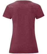 SS721 Heather Burgundy Back
