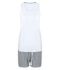TC52 White/Heather Grey Front