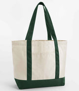 W804 Natural/Bottle Green Front
