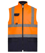 YK215 Orange/Navy Front